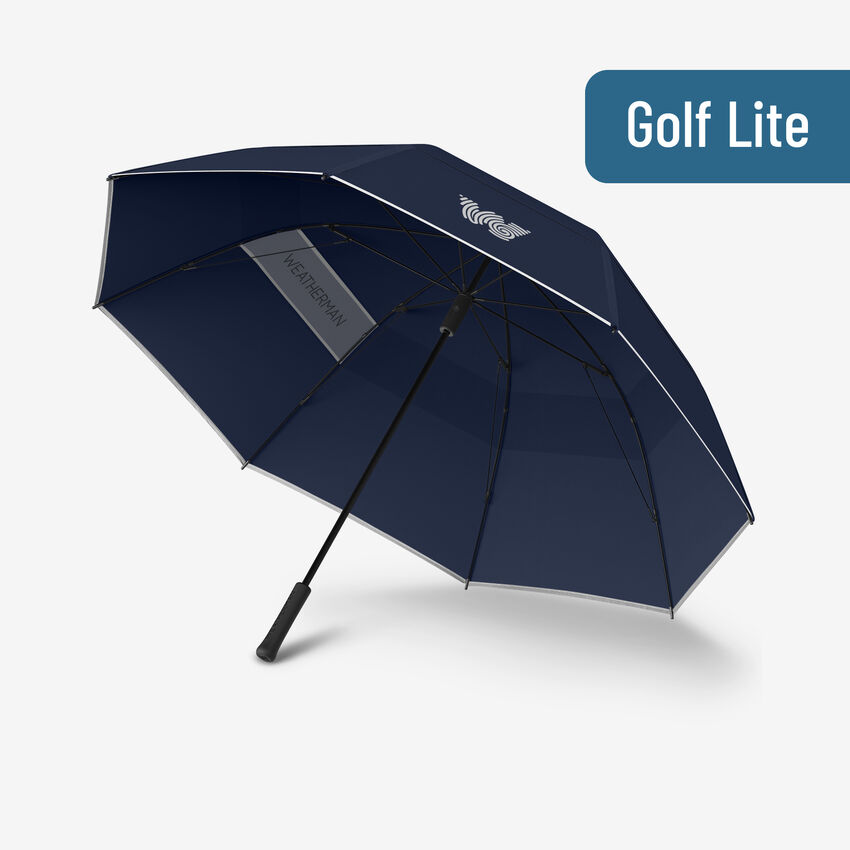 Golf Lite Umbrella, Navy, hi-res